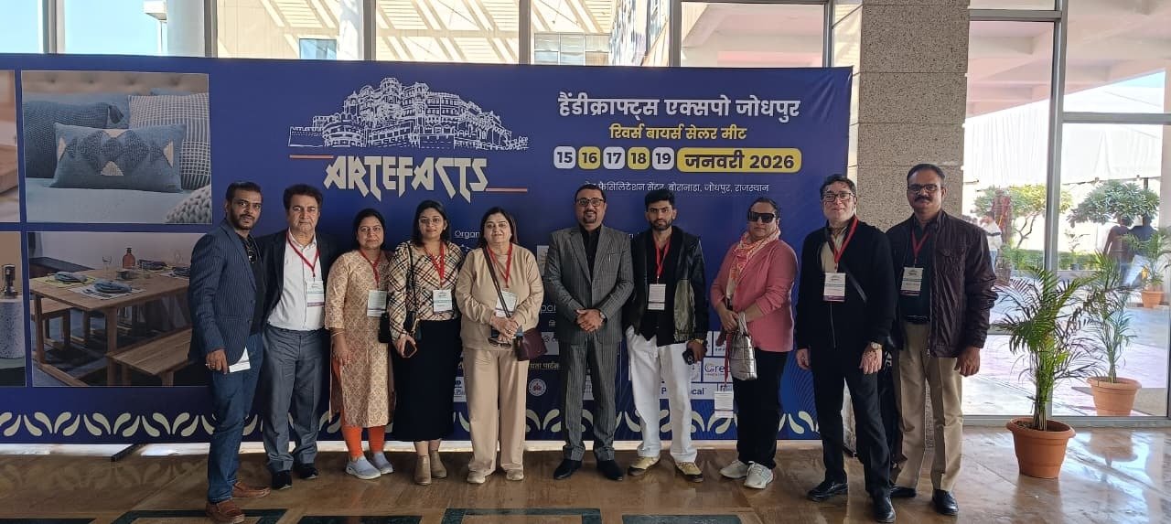 SPA delegation at the Handicrafts Expo Jodhpur, Artefacts Reverse Buyer-Seller Meet 2026