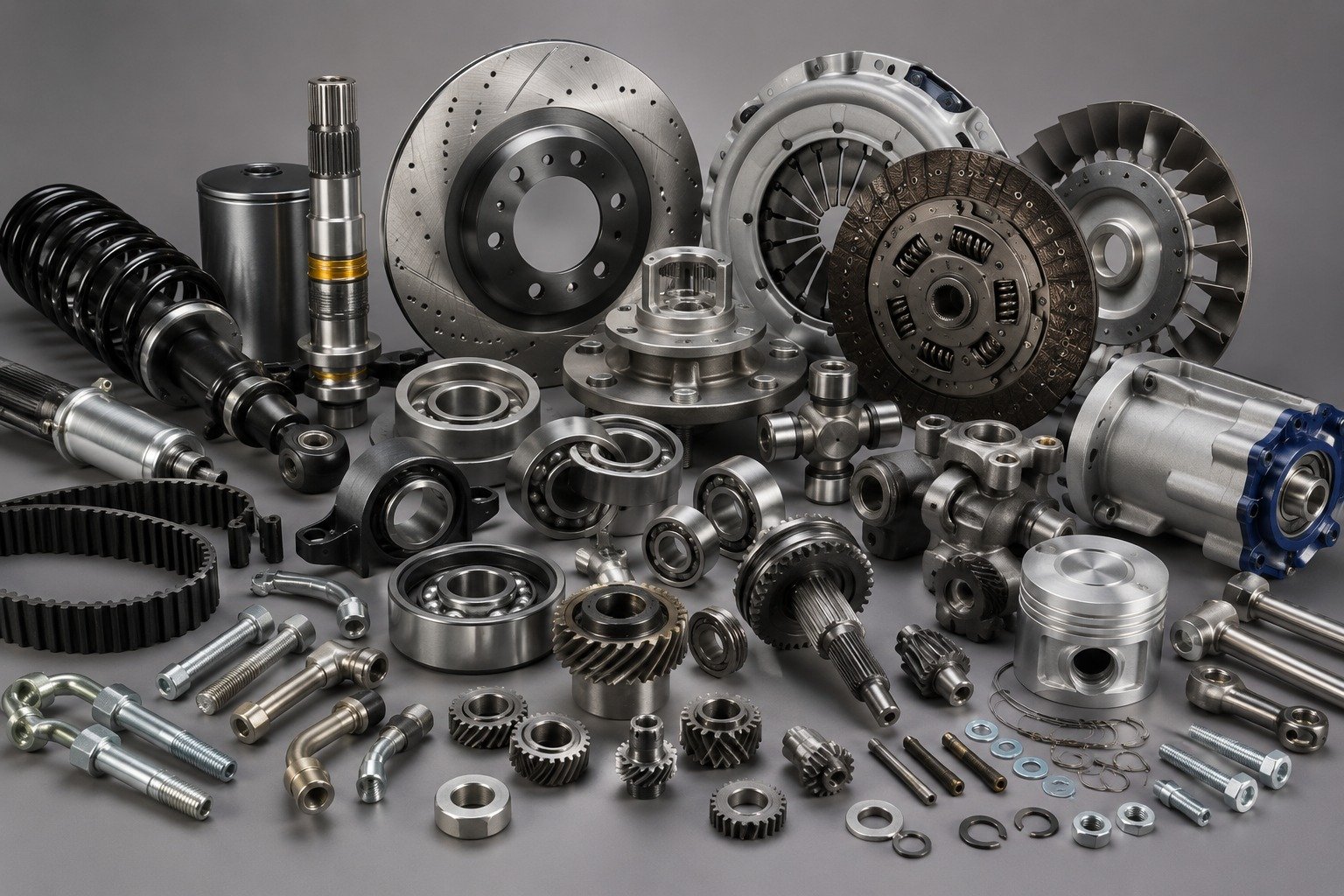 Precision-machined automotive and industrial engineering components